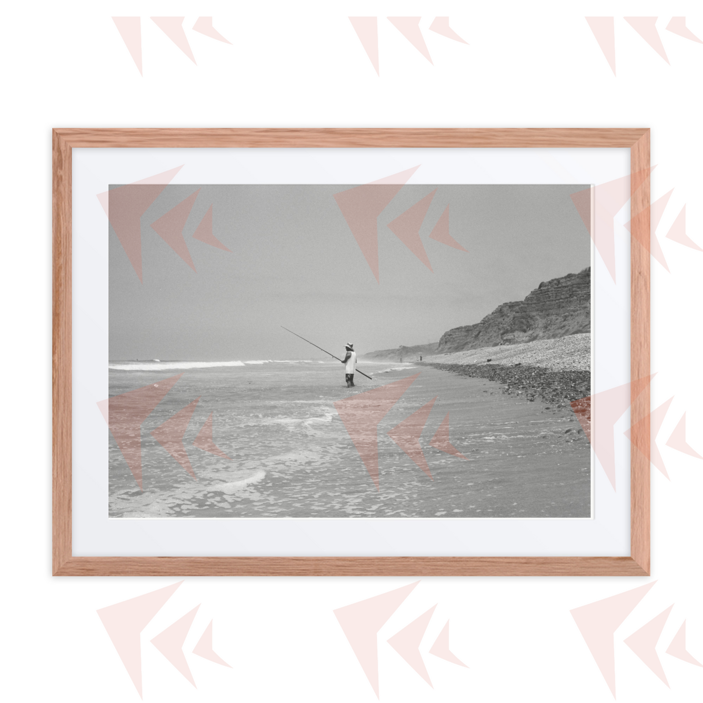 Trail 6 Fisherman 35mm Framed Print - 12"x18"; 18"x24"