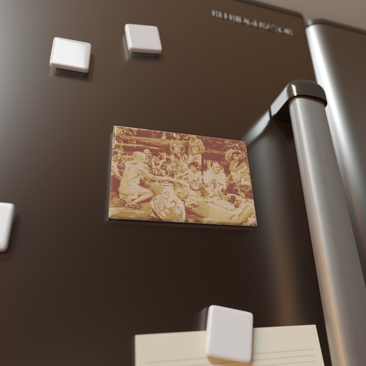 Hawaiian Luau Rectangular Magnet