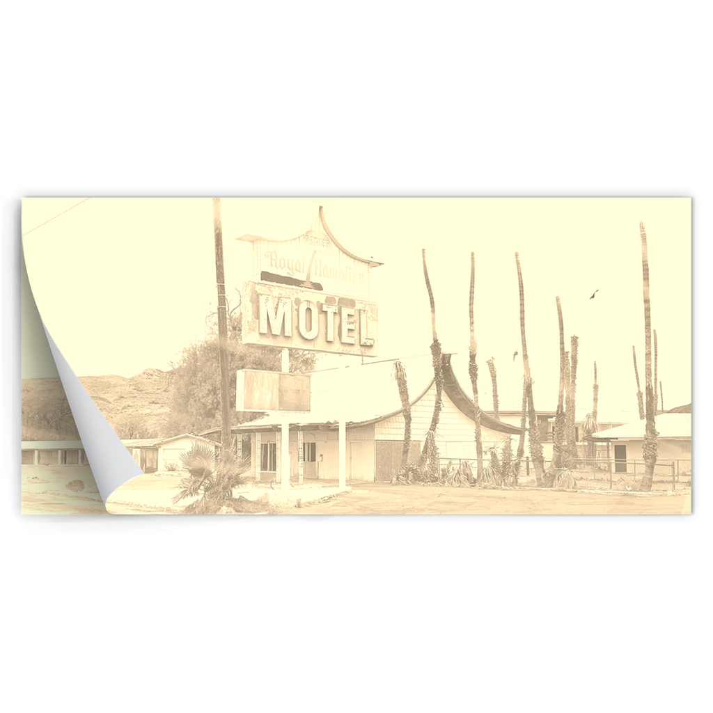 Royal Hawaiian Motel Magnetic Notepad