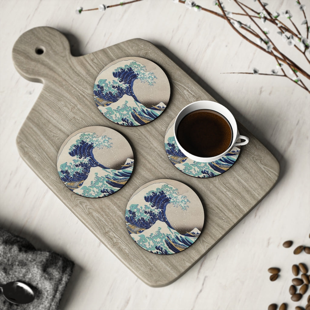 Hokusai's 'The Great Wave' Coasters