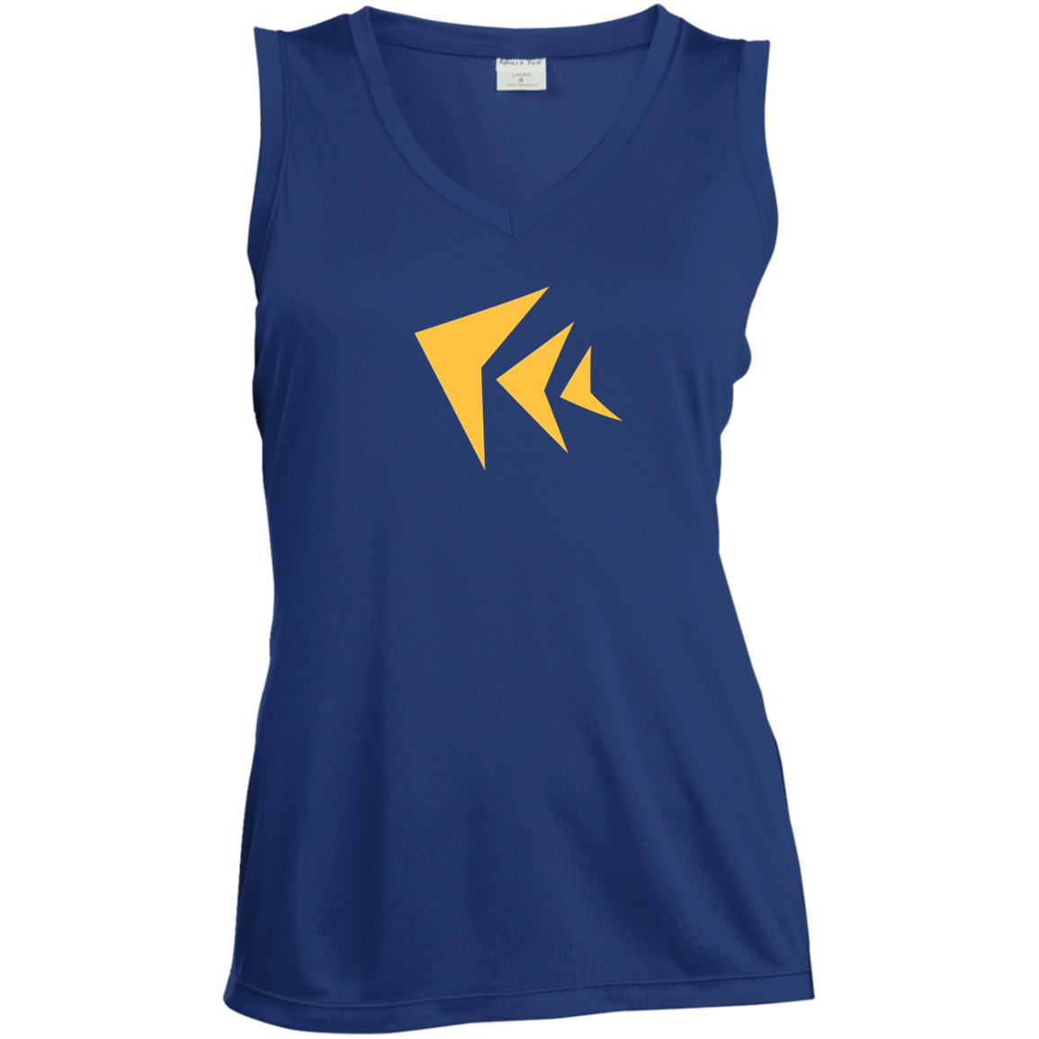 Ladies' Sleeveless V-Neck Performance Tee