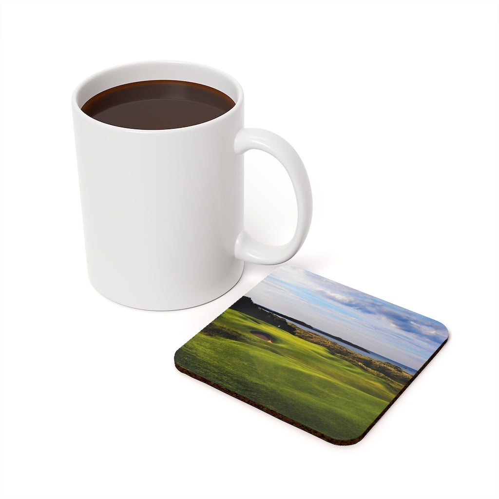 Royal Portrush Cork-backed Coaster