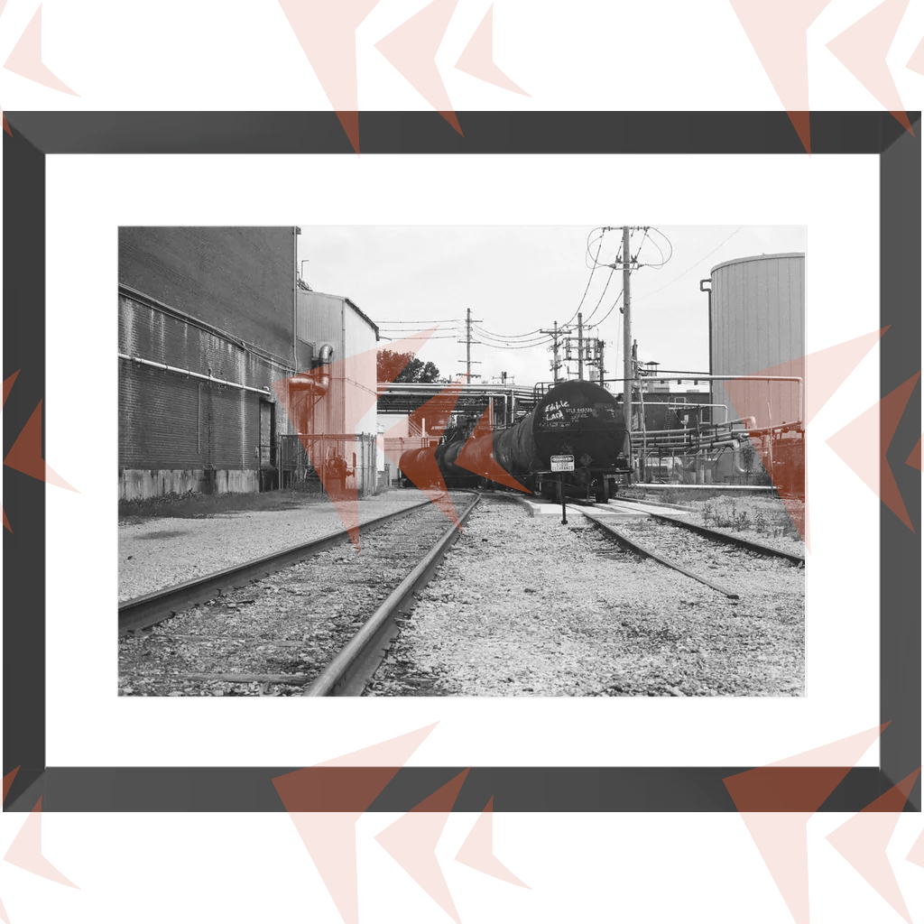 Butchertown Train Original 35mm Framed Print - Louisville, KY