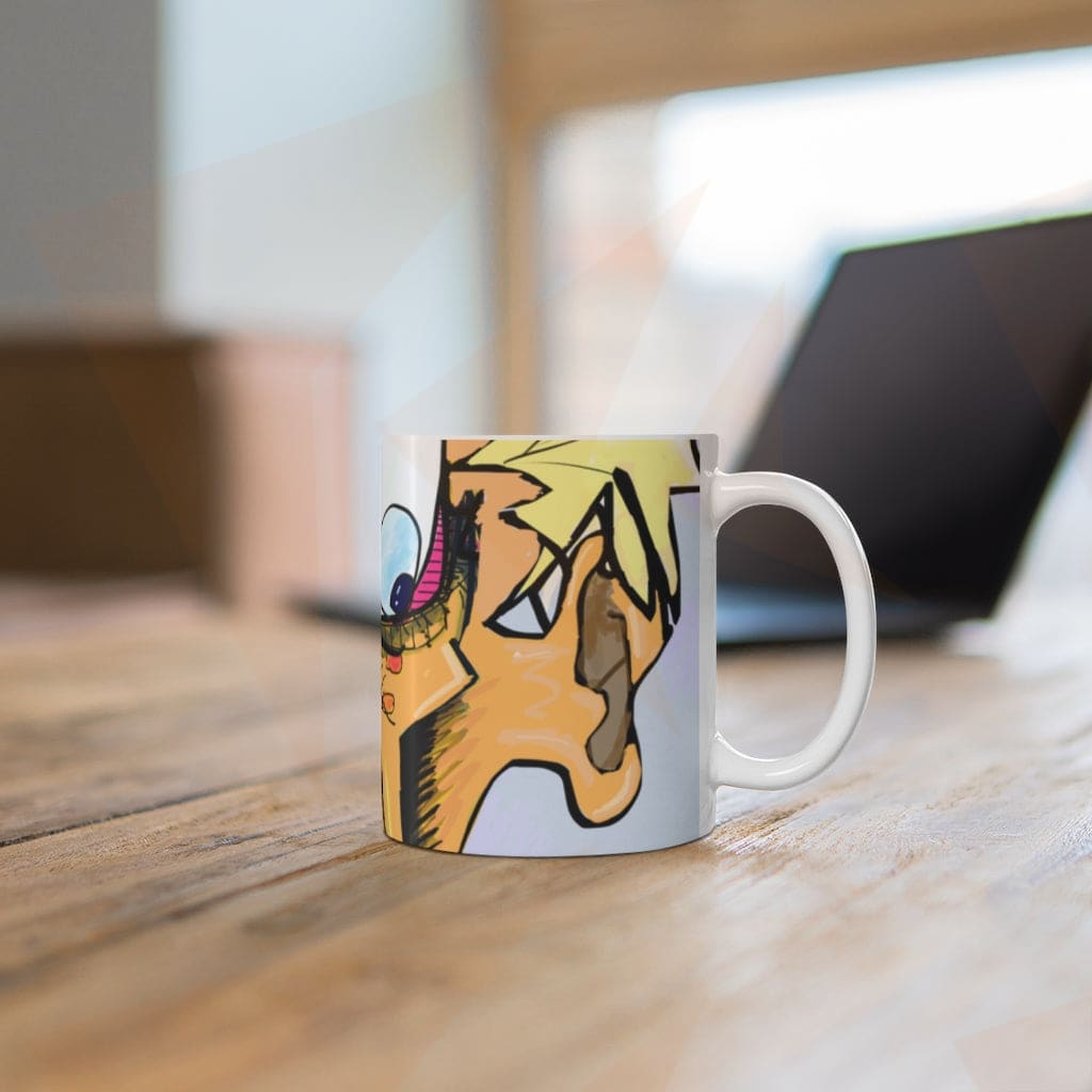 Cartoon Man Coffee Cup Mug