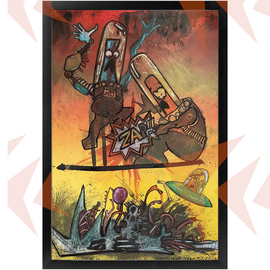 Alien Transmogrification Framed Print - 16"x24"