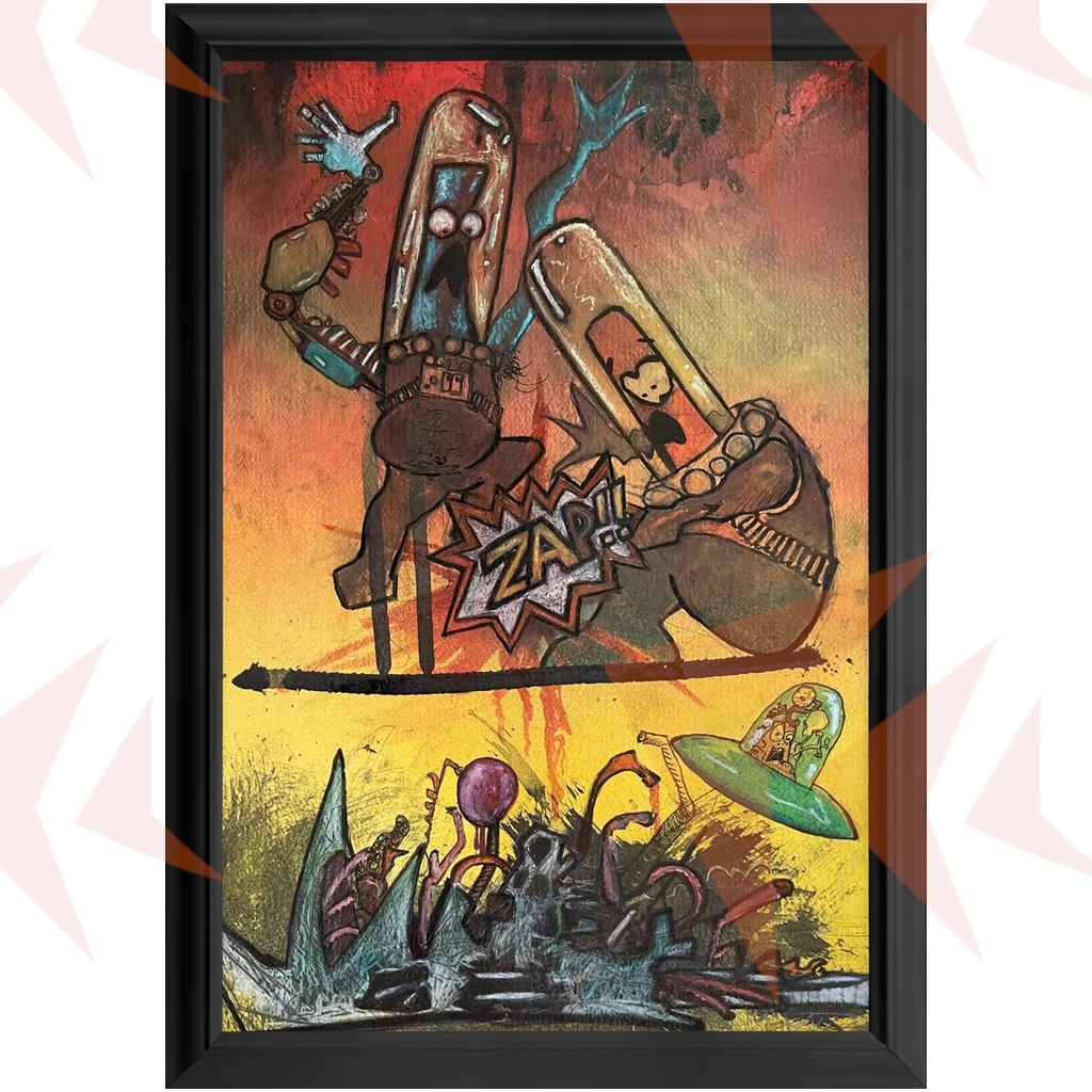 Alien Transmogrification Framed Print - 16"x24"