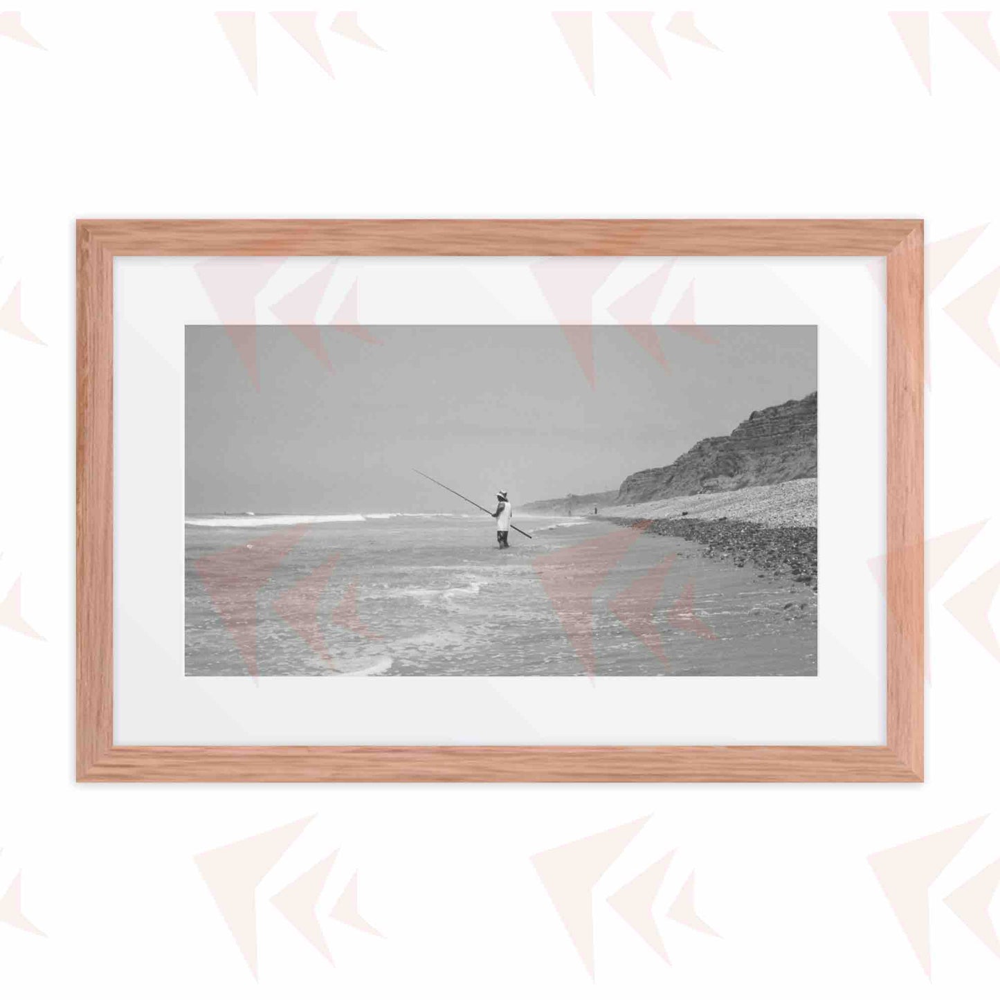 Trail 6 Fisherman 35mm Framed Print - 12"x18"; 18"x24"