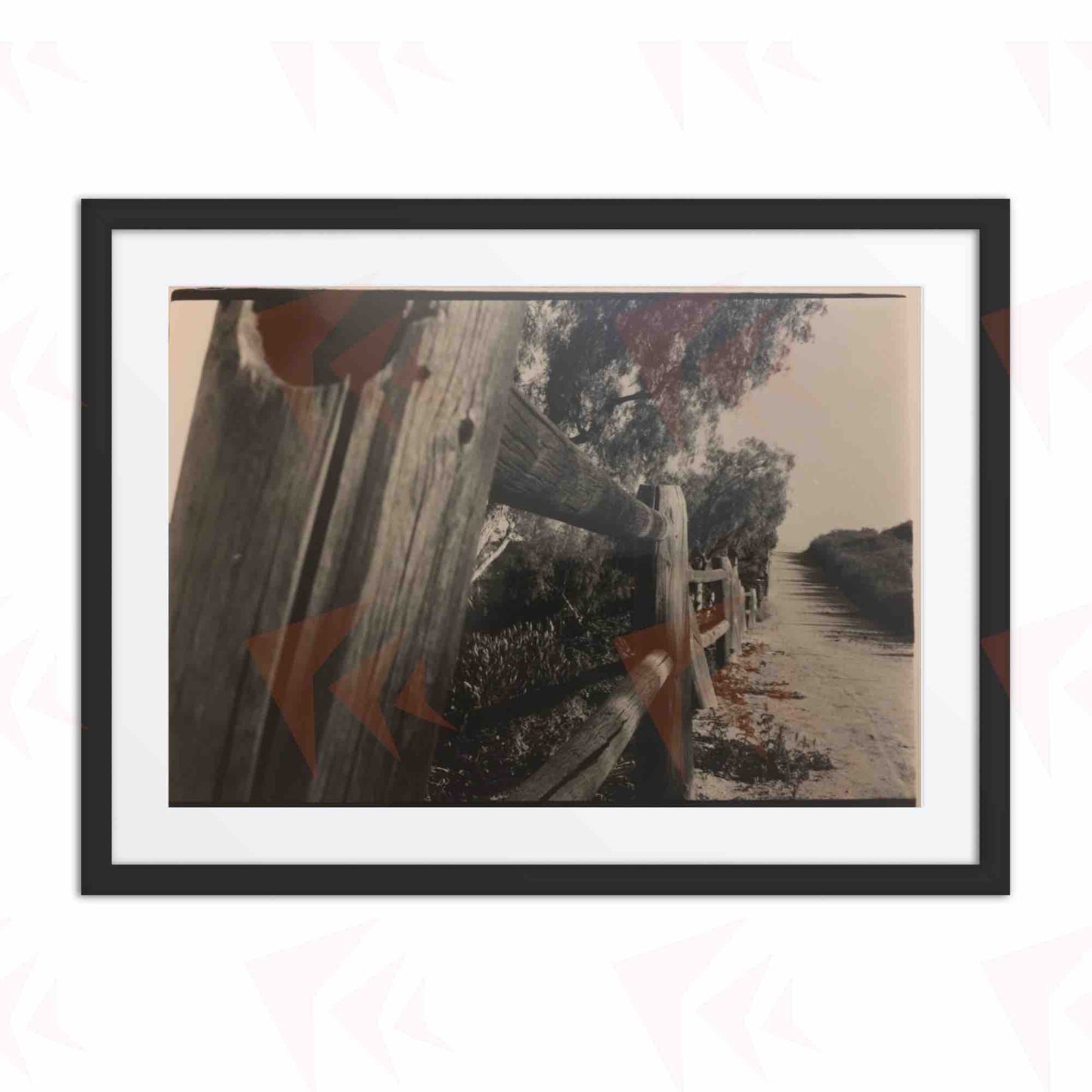 The trail less traveled by… 35mm Framed Print - 18"x24"